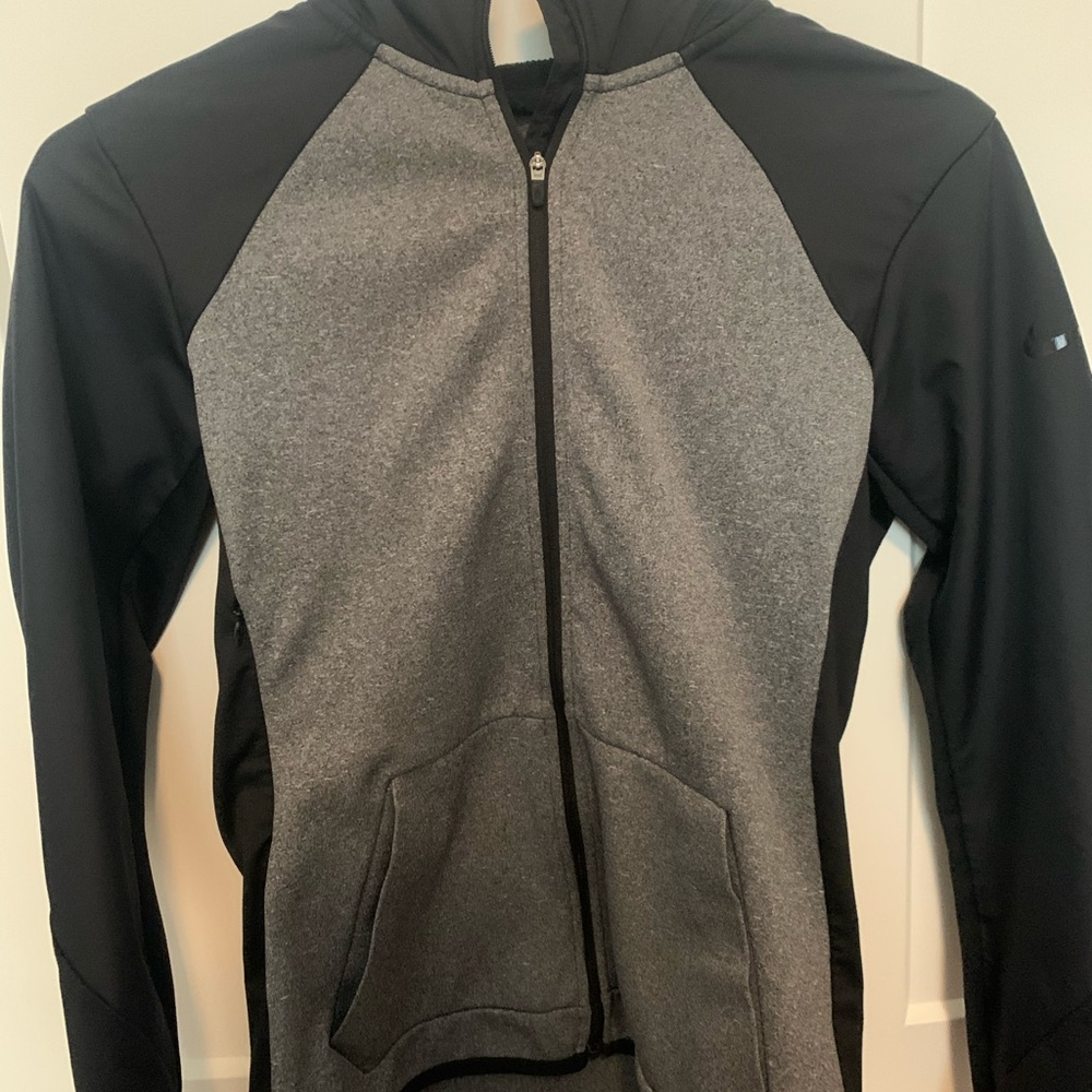 nike dri fit zip up